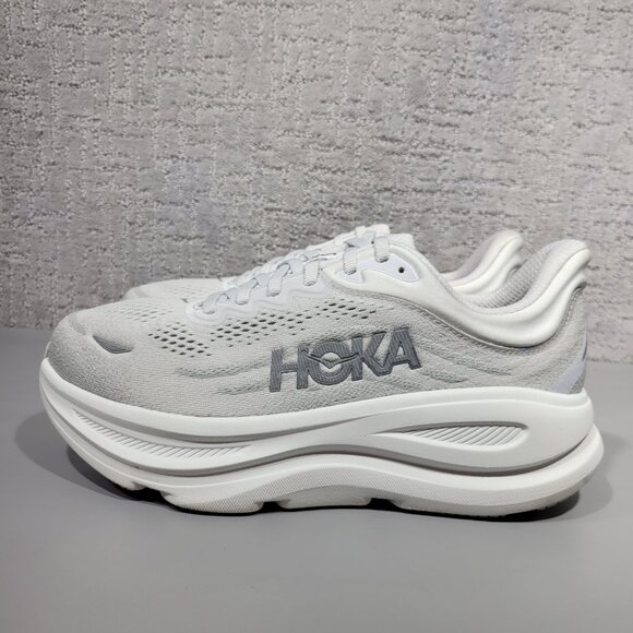 Hoka One Bondi 9 X-Wide Women's Size 8.52E Stardust Silver Running Shoes 1162016 - Picture 1 of 10